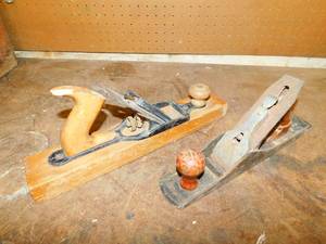 Two Vintage Bench Hand Planers