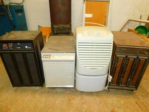 Four Electric Dehumidifiers--White Westinghouse--Whirlpool--Kenmore-Coldspot