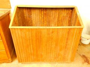 A Homemade Cabinet--44 Tall  x  22 Wide On Casters