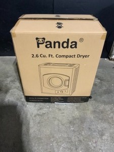 Panda 2.6 cu. ft. 110-Volt White Electric Compact Portable Laundry Dryer. See Pictures