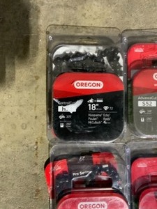 Different Sizes of Oregon & PowerCare Chainsaw Chains. Various Conditions. See Pictures