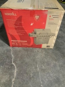 Nexgrill 6-Burner Propane Gas Grill in Stainless Steel with Ceramic Searing Side Burner with Rotisserie Kit. See Pictures