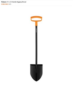 lot 17 image: Fiskars PowerLever 1-18 in. Cut Capacity Steel Saw Blade 15 in. Fiberglass Pole 14 ft. Tree Pruner, Shovel, Bow Saw & Bill Hook. See Pictures