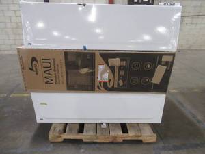 lot 428 image: WHOLESALE MIXED PALLET OF MISCELLANEOUS BATH TUBS