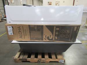 lot 431 image: WHOLESALE MIXED PALLET OF MISCELLANEOUS BATH TUBS