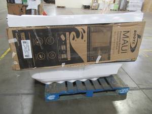 lot 432 image: WHOLESALE MIXED PALLET OF MISCELLANEOUS BATH TUBS AND SHOWER PAN