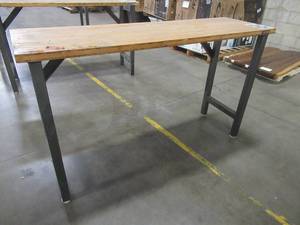 lot 437 image: 66 12 x 20 x 39 Tall Gladiator Workbench - Used in warehouse