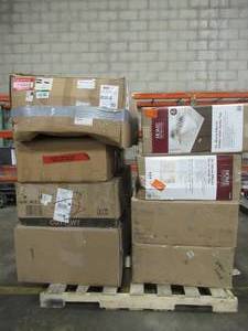 lot 304 image: WHOLESALE MIXED PALLET OF MISCELLANEOUS VANITY TOPS