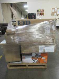lot 334 image: WHOLESALE MIXED PALLET OF MISCELLANEOUS TOOLS, BUILDING MATERIALS AND MORE