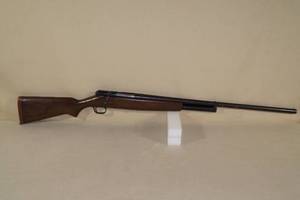lot 6 image: J C Higgins 583.17 Bolt Action 12 Gauge Shotgun