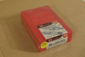 lot 19 image: NEW Hornady 9mm Luger Reloading Die Set