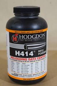 lot 50 image: 1 Lb Hodgdon H414 Gun Powder