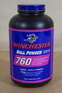 lot 52 image: 1 Lb Winchester 760 Ball Smokeless Gun Powder