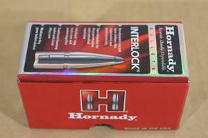 lot 79 image: 100 Hornady Interlock 6mm 100 Gr BTSP Bullets