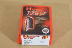 lot 82 image: 100 Hornady XTP .44 Cal 240 Gr Bullets