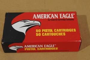 lot 99 image: 50 Federal American Eagle .45 GAP 230 Gr FMJ Ammo