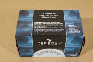 lot 134 image: 500 Federal Power-Shok .22 LR 38 Gr Copper Plated HP Ammo