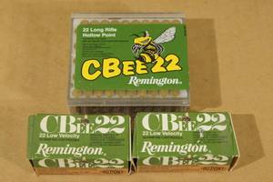 lot 135 image: 200 Remington CBee22 .22 LR Ammo