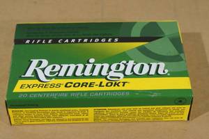lot 141 image: 20 Remington Express .30-06 Sprg 150 Gr Core-Lokt PSP Ammo