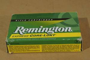 lot 142 image: 20 Remington Express .30-06 Sprg 165 Gr Core-Lokt PSP Ammo