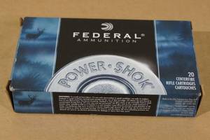 lot 144 image: 20 Federal Power-Shok .308 Win 180 Gr Soft Point Ammo