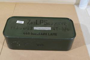lot 151 image: 440 Round Spam Can of 7.62 x 54R Ammo
