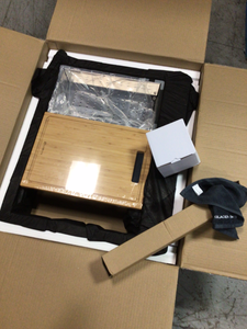 lot 104 image: All-in-One 18 Gauge Stainless Steel 27 in. Single Bowl R0 Drop-In Workstation Kitchen Sink with Faucet and Accessories by Glacier Bay Customer Returns See Pictures