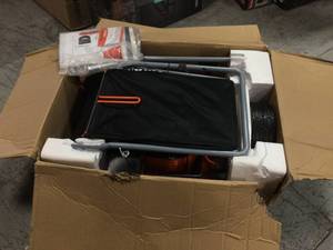 lot 111 image: 21 in. 170cc OHV Walk Behind Gas Push Mower 3-in-1 Mulch, Side Discharge, and Rear Bag by YARDMAX Customer Returns See Pictures