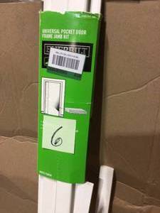 lot 6 image: Everbilt  Pocket Door Jamb Kit &nbspCustomer Returns See Pictures