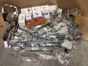 lot 8 image: Large Lot of Door Pulls and Hardware New various models Customer Returns See Pictures