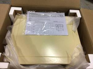 lot 23 image: SAFAVIEH  Siobhan Vintage Cream Storage End Table &nbspCustomer Returns See Pictures