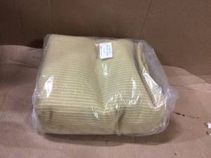 lot 26 image: COLOURTREE  10 ft. x 20 ft. 190 GSM Beige Rectangle Sun Shade Sail Screen Canopy, Outdoor Patio and Pergola Cover &nbspCustomer Returns See Pictures