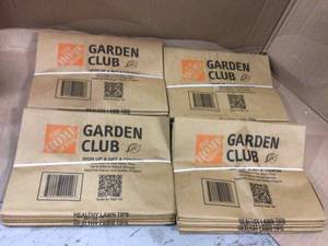 lot 28 image: The Home Depot  30 Gal. Paper Lawn and Leaf Bags - 5 Pack &nbspCustomer Returns See Pictures