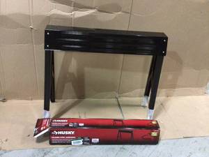 lot 6 image: HUSKY FOLDING STEEL SAWHORSE &nbspCustomer Returns See Pictures