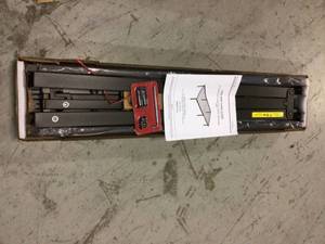 lot 8 image: Black Metal Twin Bed Frame with Steel Slats (39 in W. X 14 in H.) &nbspCustomer Returns See Pictures