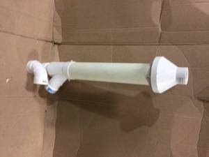 lot 16 image: Rheem 3 in. PVC Horizontal or Vertical Concentric Vent Termination Kit for Rheem High Efficiency Tankless Gas Water Heaters &nbspCustomer Returns See Pictures