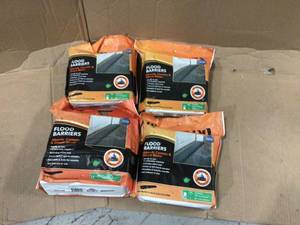 lot 28 image: Lot of Quick Dam 5 ft. Flood Barriers (2-Pack) Not Used See Pictures
