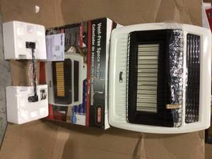 lot 53 image: Dyna-Glo 30,000 BTU Vent Free Infrared Natural Gas Thermostatic Wall Heater &nbspCustomer Returns See Pictures