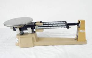 lot 11 image: Ohaus 700 800 Series Triple Beam Balance Scale
