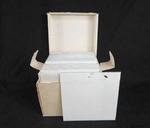 lot 52 image: Case of 19 Fisher Scientific Chromatography Plates