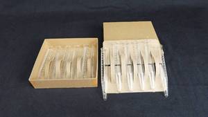 lot 53 image: Box of 12 Clay Adams 15 ML Glass Taper Bottom Graduated Centrifuge Tubes