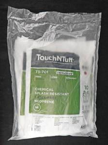 lot 97 image: Sealed Pack of 50 Pair of Ansell Touch N Tuff Neoprene Latex Free Gloves