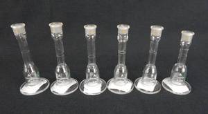 lot 274 image: Set of 5 Kimax 30 ML Glass Griffin Beakers