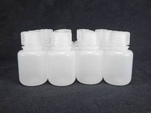lot 309 image: Set of 16 Nalgene 30 ML - 1 OZ Plastic Bottles With Screw Caps
