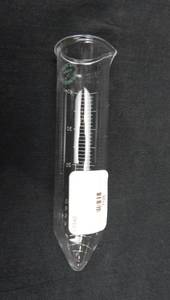 lot 119 image: Set of 13 Mercer Glass Works Merco 40 ML Pyrex Glass Graduated Centrifuge Tubes With Pour Spout