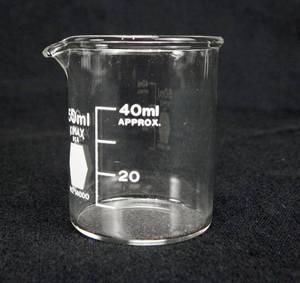 lot 191 image: Set of 6 Kimax 50 ML Glass Beakers