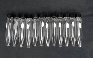 lot 193 image: Set of 12 Mercer Glass Works Merco 40 ML Screw Cap Pyrex Glass Centrifuge Tubes