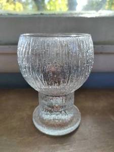 lot 114 image: Vintage Mid Century Tapio Wirkkala Littala Glass Goblet