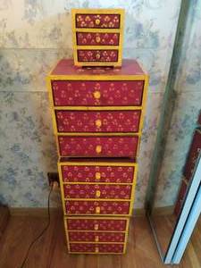 lot 15 image: Collection of Decorative Drawers