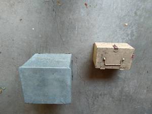 lot 52 image: Two Vintage Metal Boxes